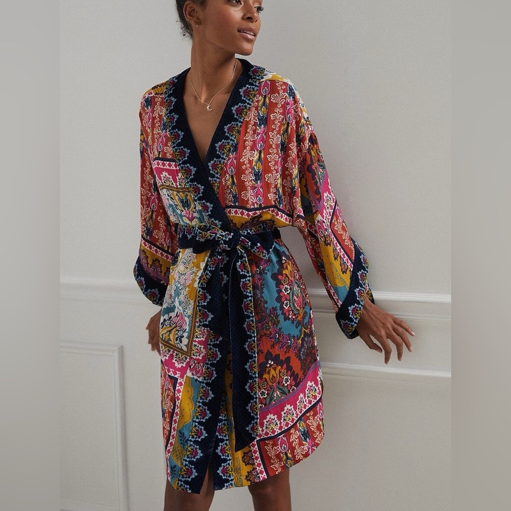 Anthropologie Zadie Boho Robe